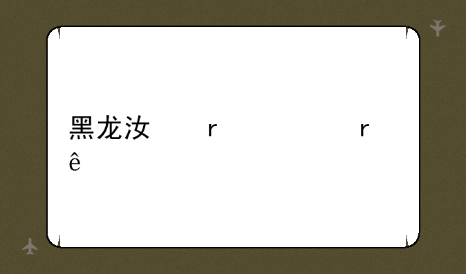 黑龙江省一本线